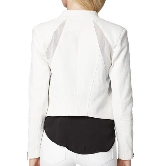 Blank NYC Mesh Detail Crepe Jacket - Picture 3 of 10